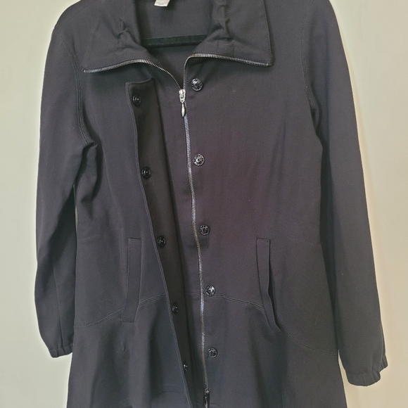 Classic Joseph Ribkoff black coat - Picture 3 of 9